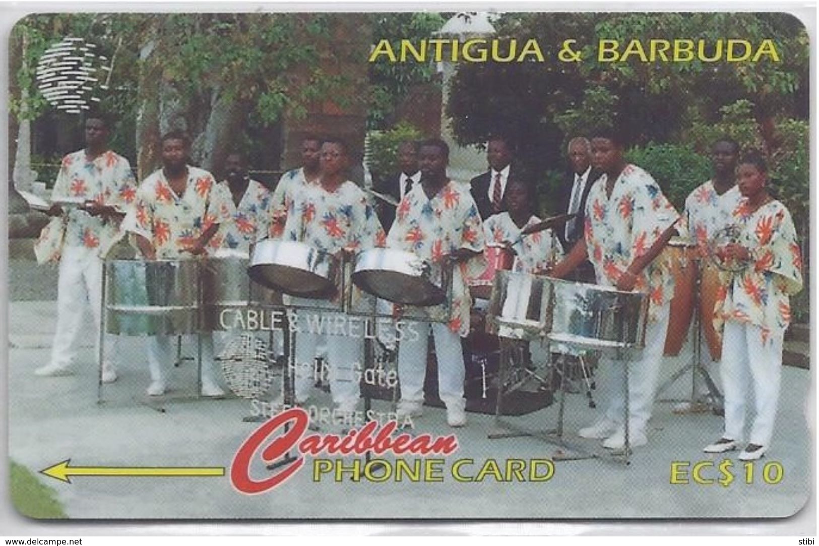 ANTIGUA & BARBUDA - HELLSGATE STEEL ORCHESTRA - 123CATB - - Antigua U. Barbuda