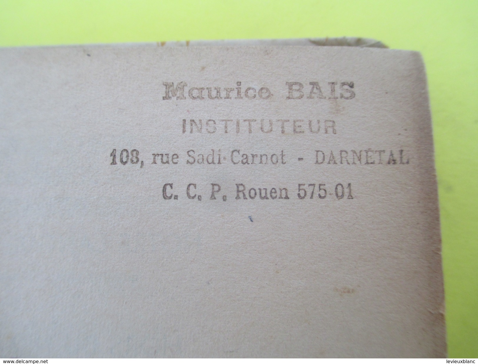Livre/Poésie/LE BELLE MOISSON/Bourrelier Et Cie/ F SCAPULA/Paris / Maurice BAIS/ Darnétal/ 1942         LIV137 - French Authors