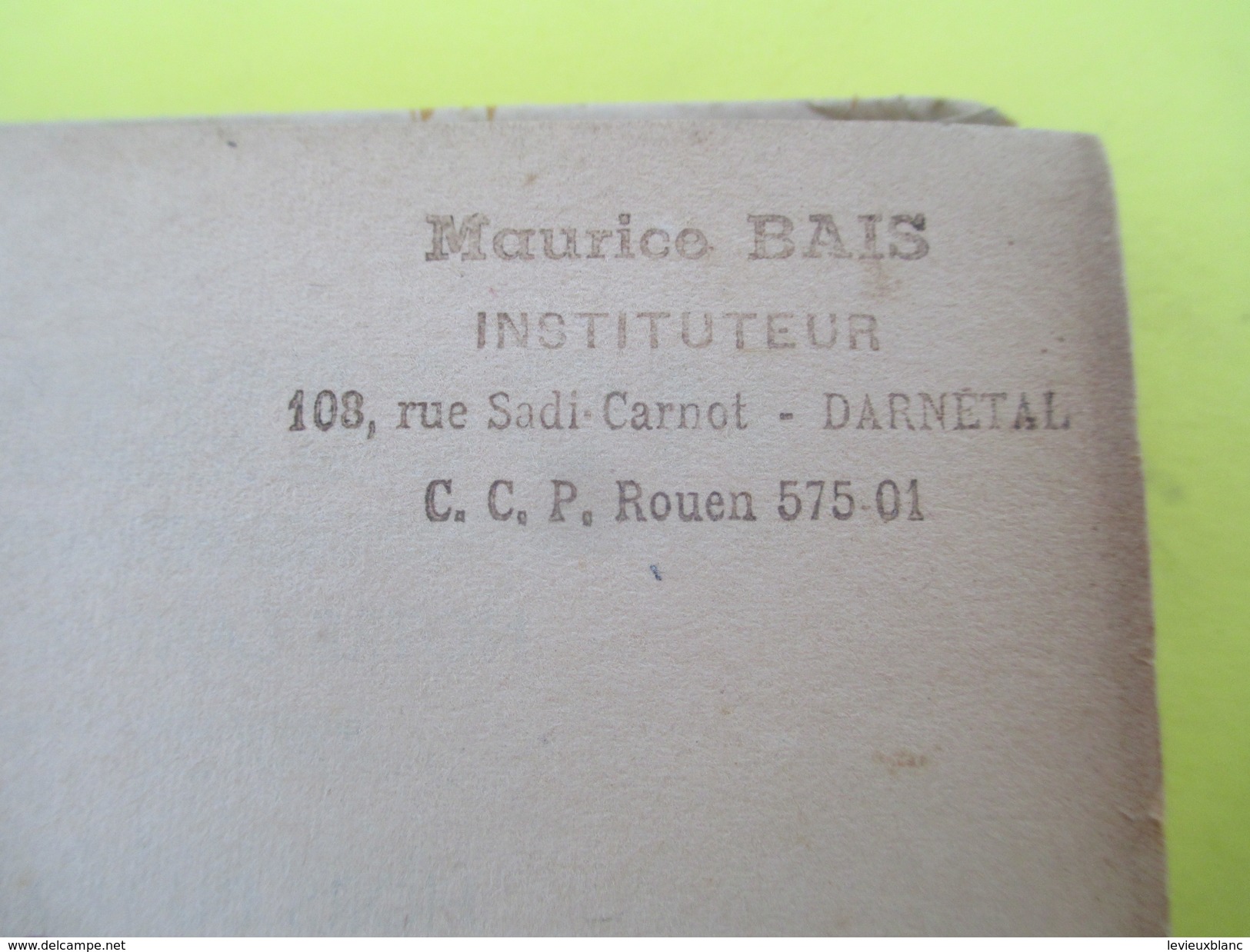 Livre/Poésie/LE BELLE MOISSON/Bourrelier Et Cie/ F SCAPULA/Paris / Maurice BAIS/ Darnétal/ 1942         LIV137 - Auteurs Français