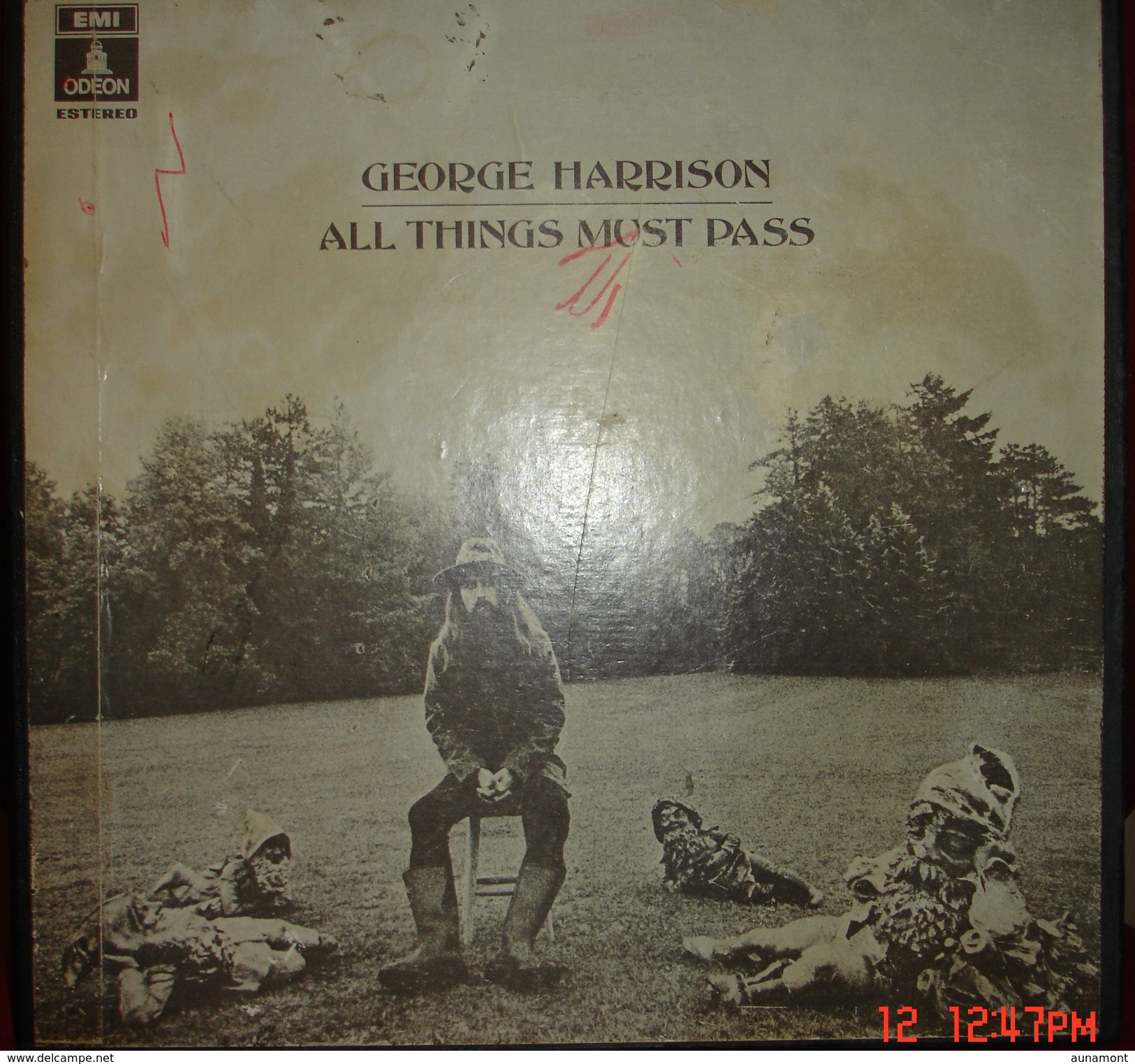 George Harrison--All Things Must Pass -- (G 146 ) 1 J 154-04.707/9--  EMI--  3 Discos - Ediciones De Colección