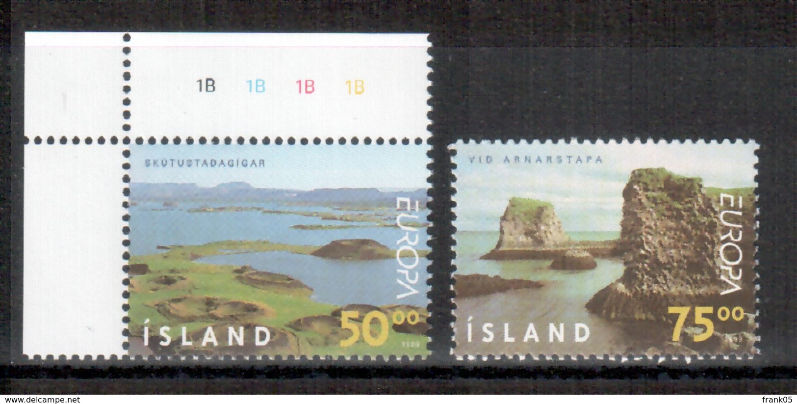 Island / Iceland / Islande 1999 Satz/set EUROPA ** - 1999