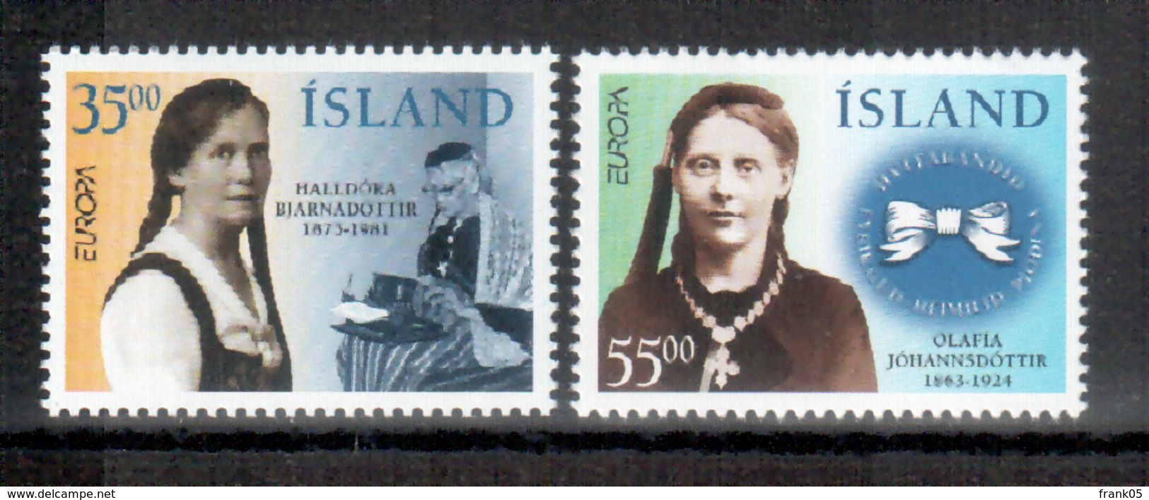 Island / Iceland / Islande 1996 Satz/set EUROPA ** - 1996