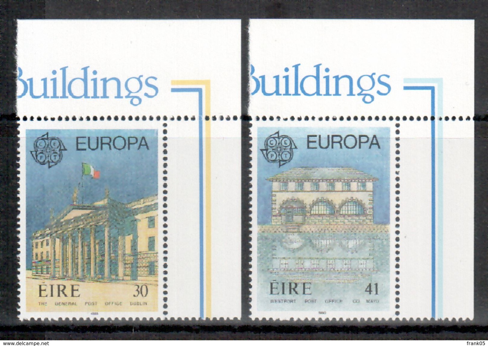 Irland / Ireland / Irlande 1990 Satz/set EUROPA ** - 1990