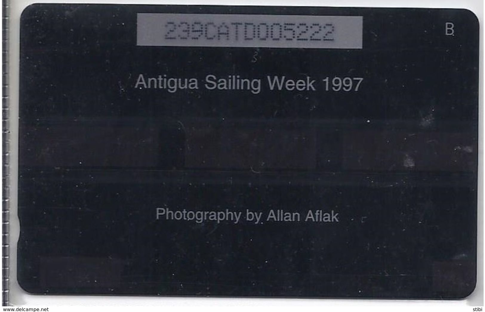 ANTIGUA & BARBUDA -  ANTIGUA SAILING WEEK 1997 - 239CATD - - Antigua And Barbuda