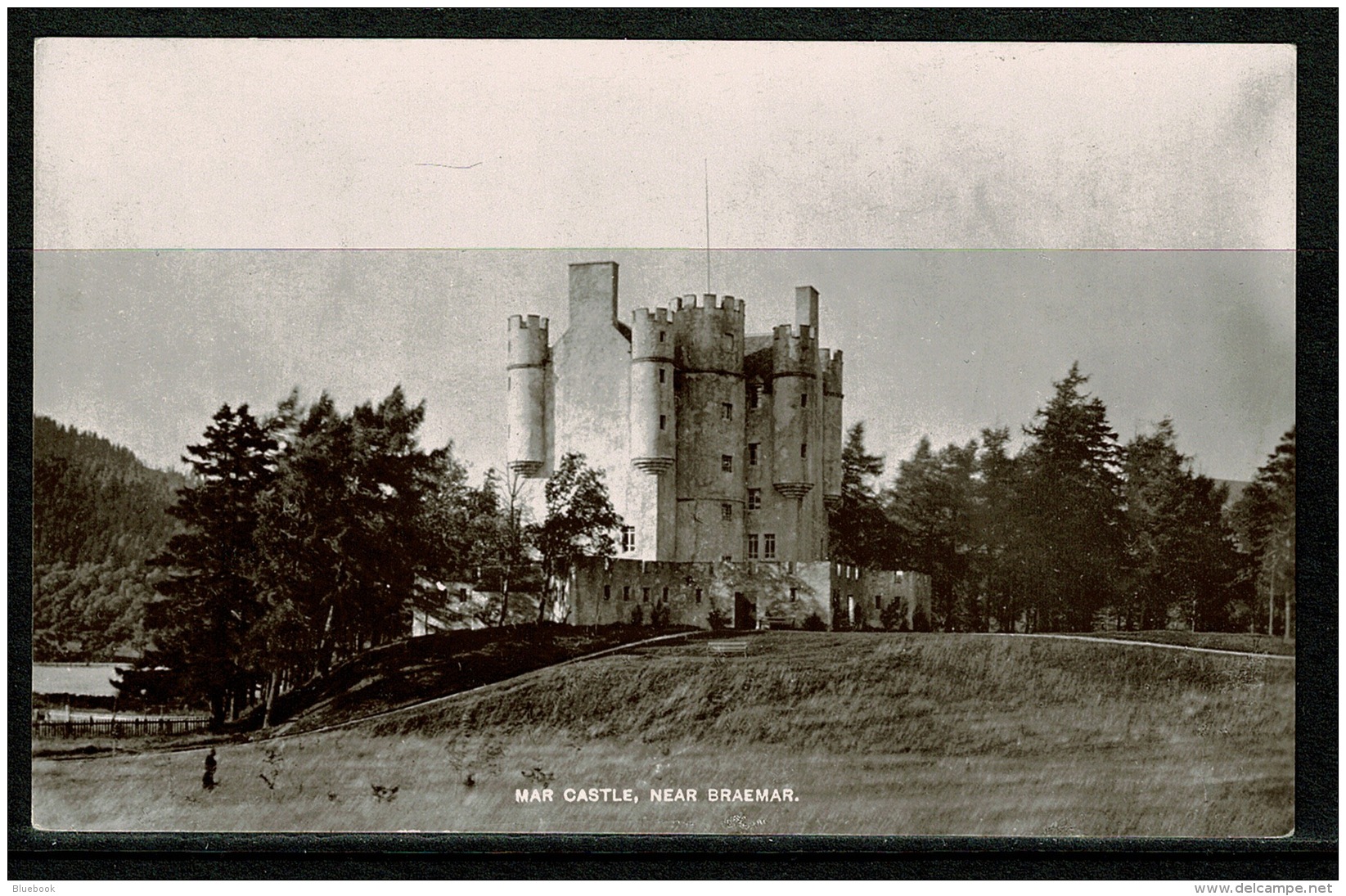 RB 1176 -  Early Real Photo Postcard - Mar Castle Near Braemar Aberdeenshire Scotland - Aberdeenshire