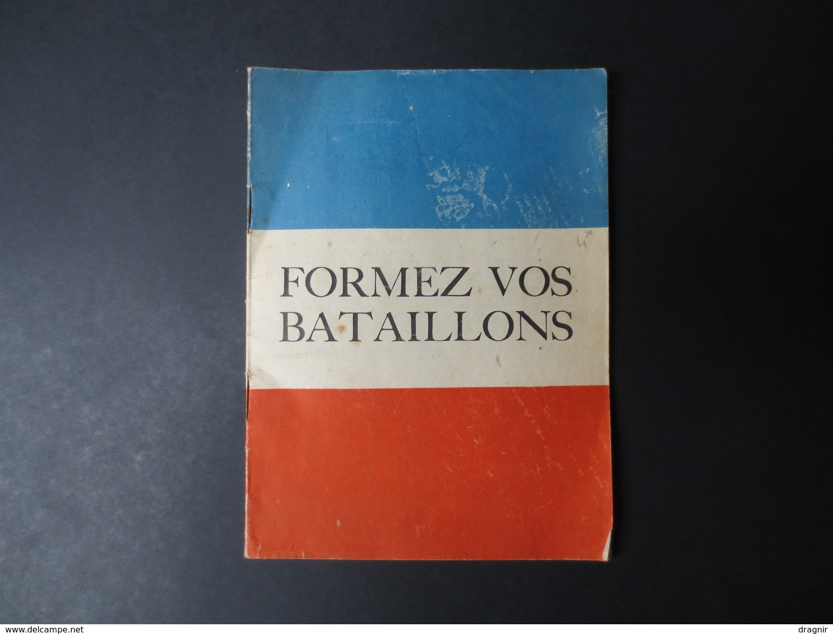 Formez Vos Bataillons - Livret De Motivation Et Enrolement Des Armées Pour Les  Nouvelles Recrues Volontaires 1940 - 44 - France