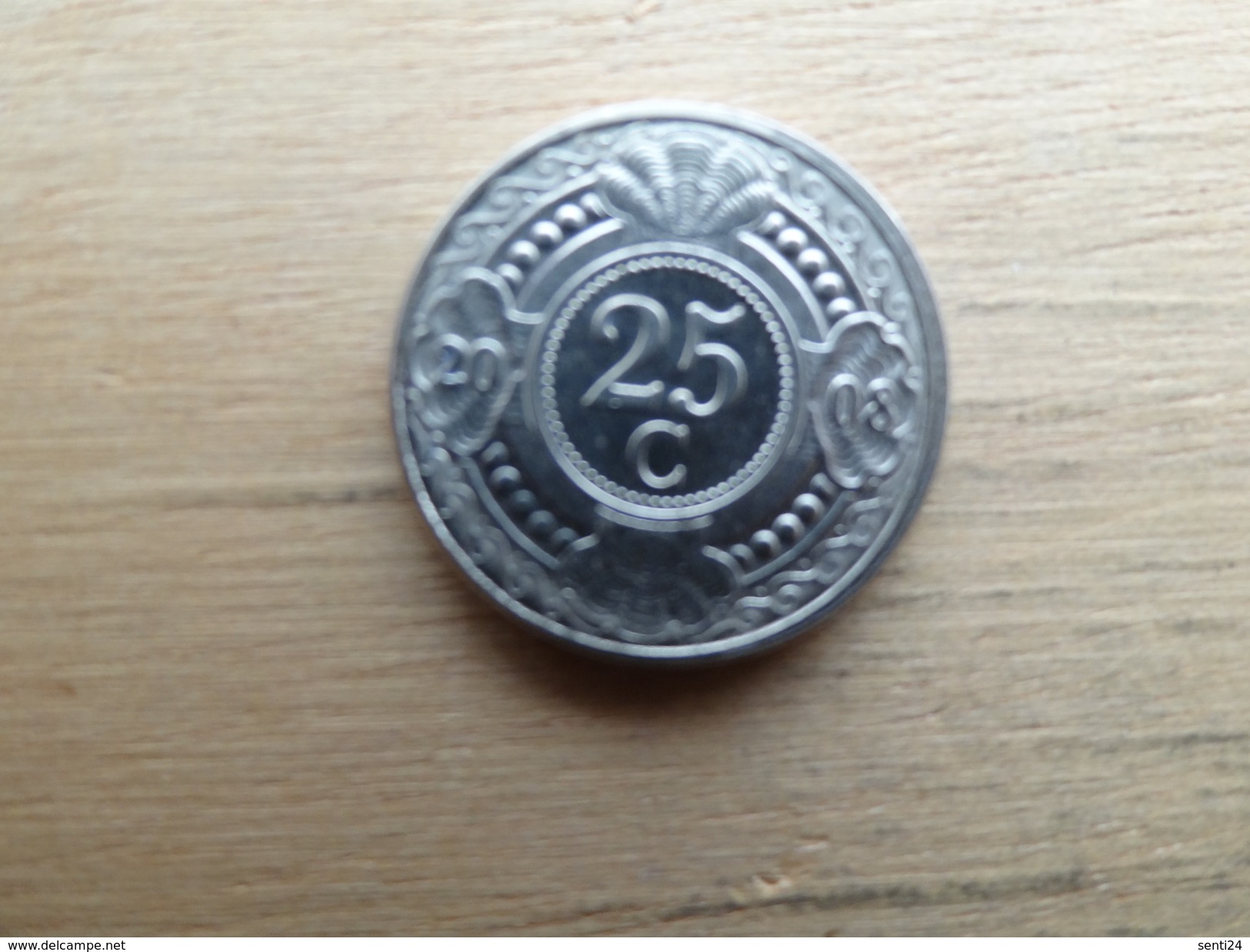 Antilles  Neerlandaises    25  Cents  2008  Km 35 - Antilles Néerlandaises