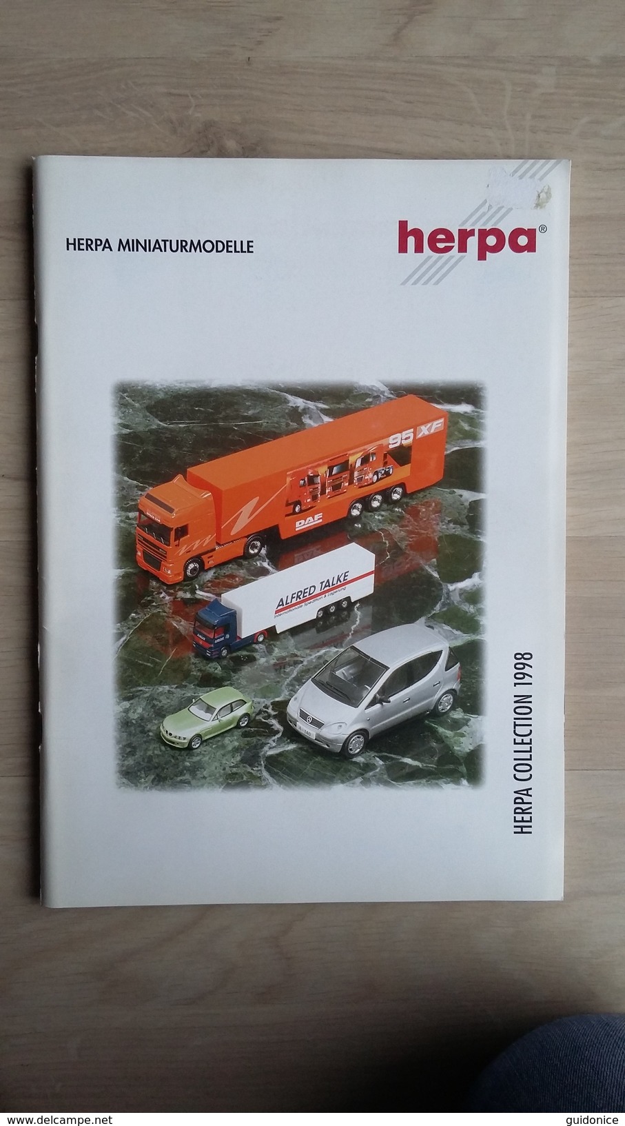 HERPA - Katalog Von 1998 - Mit Der Gesamten Kollektion - Littérature & DVD