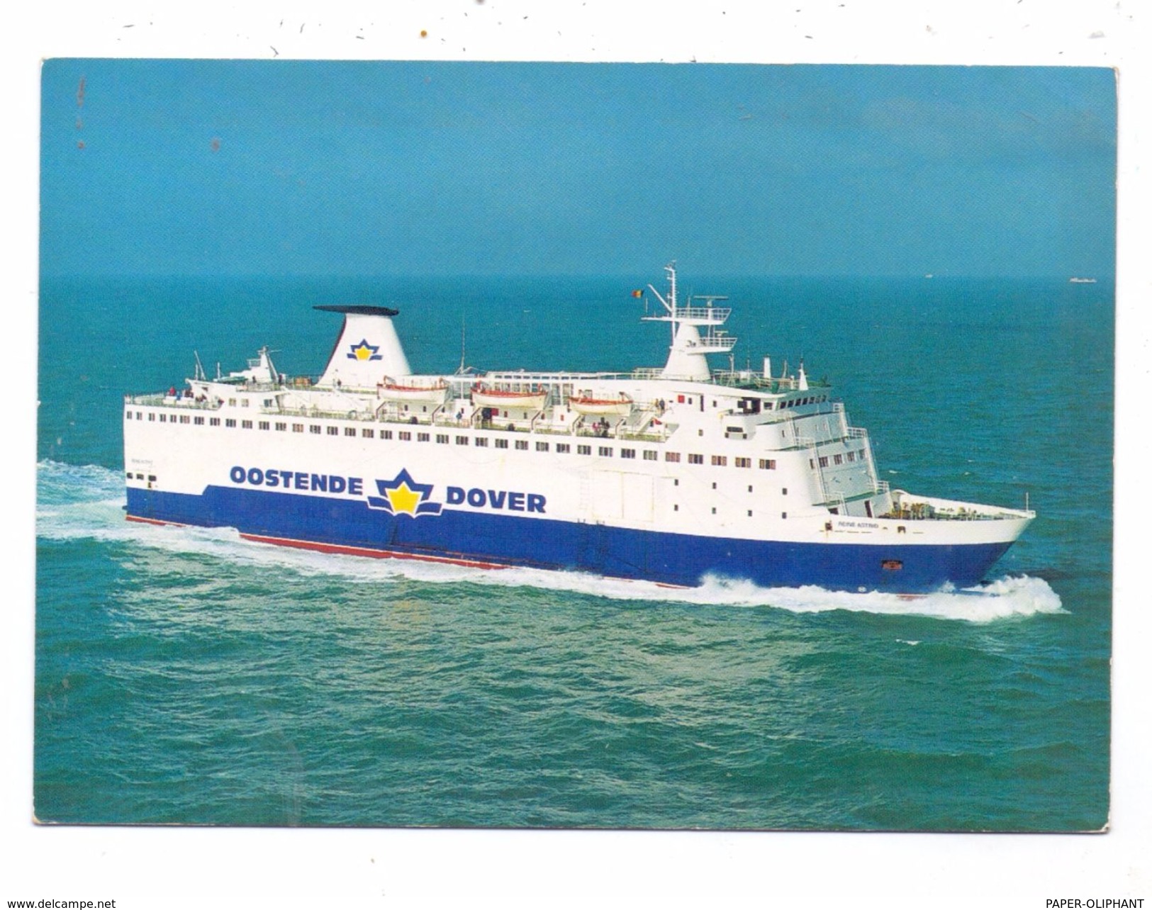 OZEANSCHIFFE / FÄHREN / Ferry / Veerboot - "REINE ASTRID, Oostende - Dover - Fähren