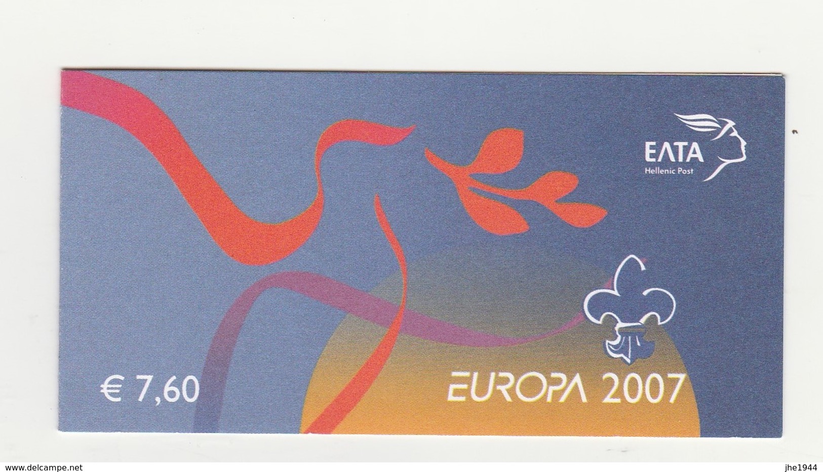 Grece Europa 2007 Carnet N° C2390 ** Scoutisme - 2007