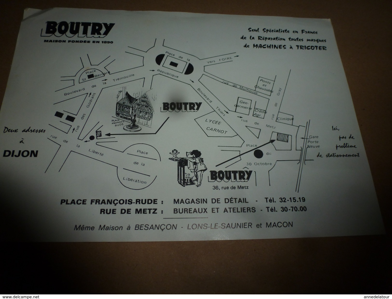 1957  Documentation Pour Machine à Tricoter PASSAP DUOMATIQUE - Autres Appareils