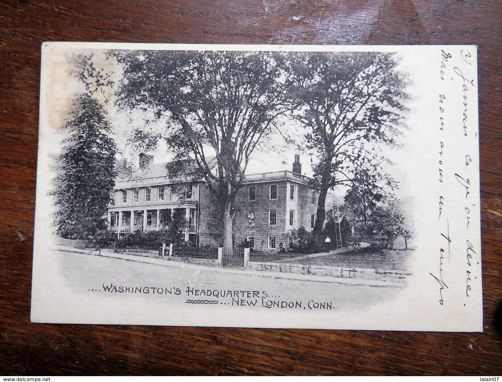 C.P.A. U. S. A. : Connecticut Washington's Headquarters New London, Stamp 1905 - Autres & Non Classés