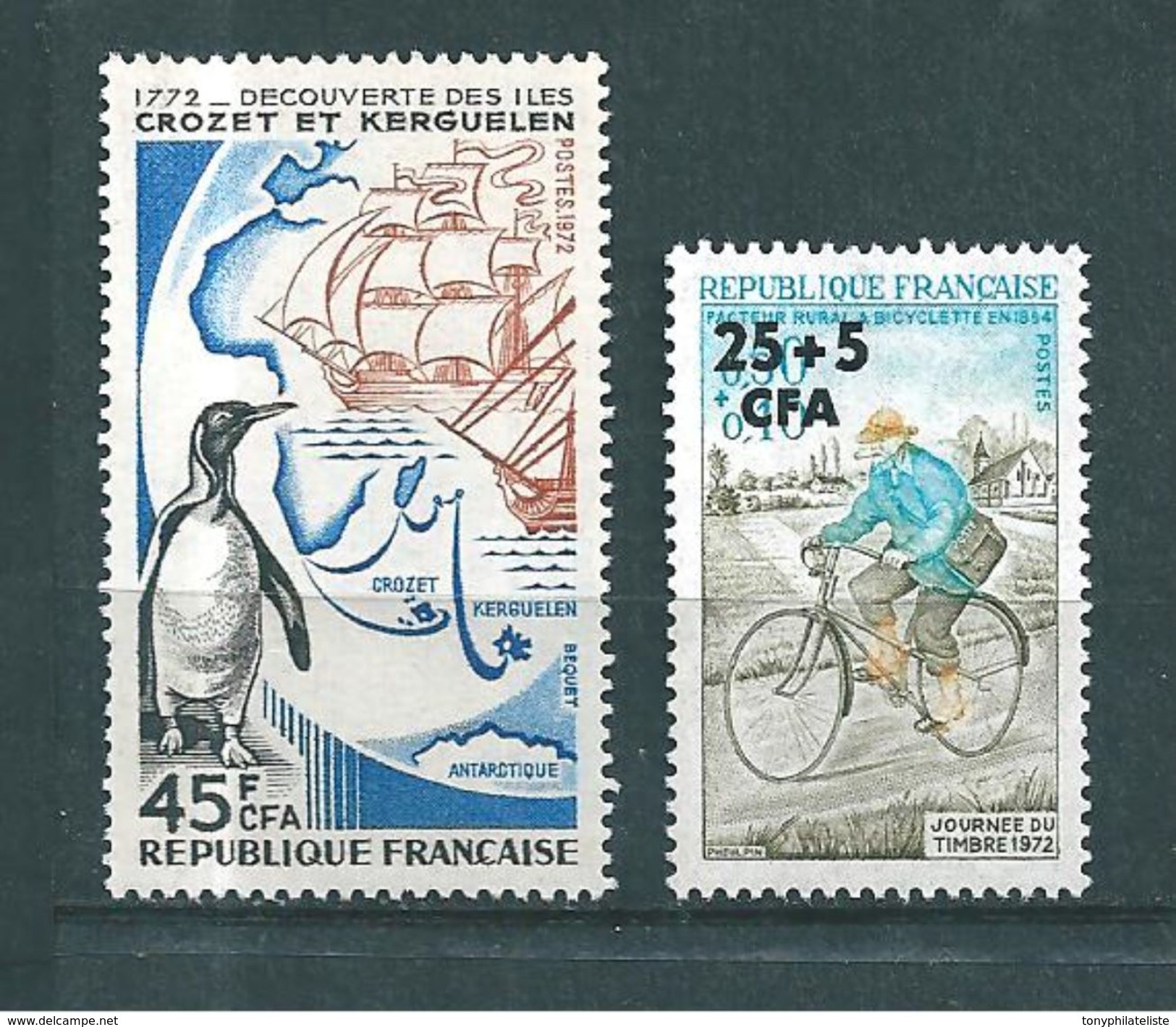 Colonie Timbres De Réunion   De 1972 N°407 Et 408 Neufs ** - Neufs