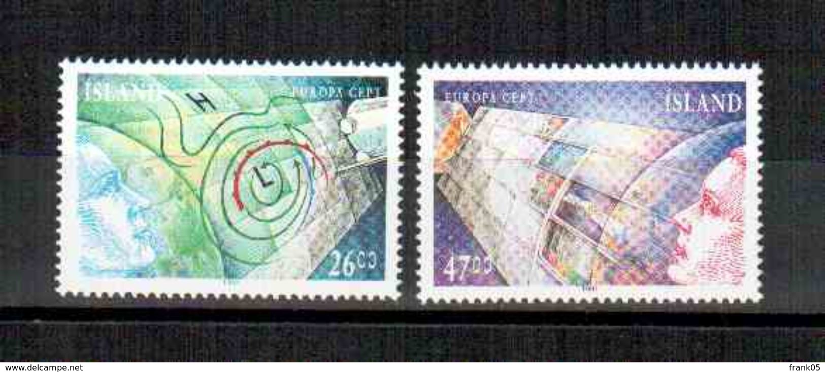 Island / Iceland / Islande 1991 Satz/set EUROPA ** - 1991