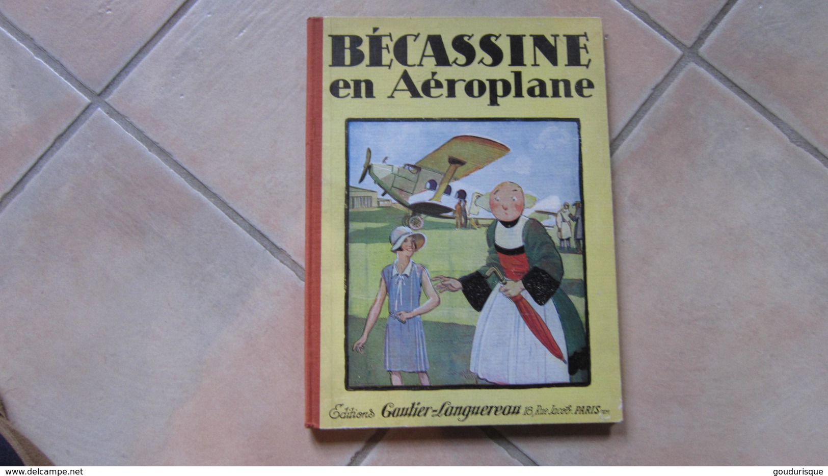 Eo Bécassine T16- Bécassine En Aéroplane - Bécassine