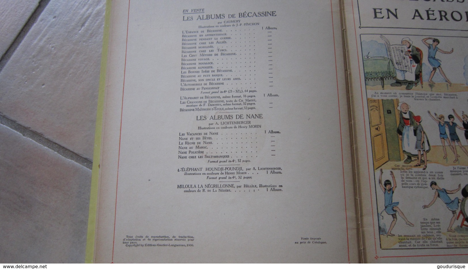 Eo Bécassine T16- Bécassine En Aéroplane - Bécassine