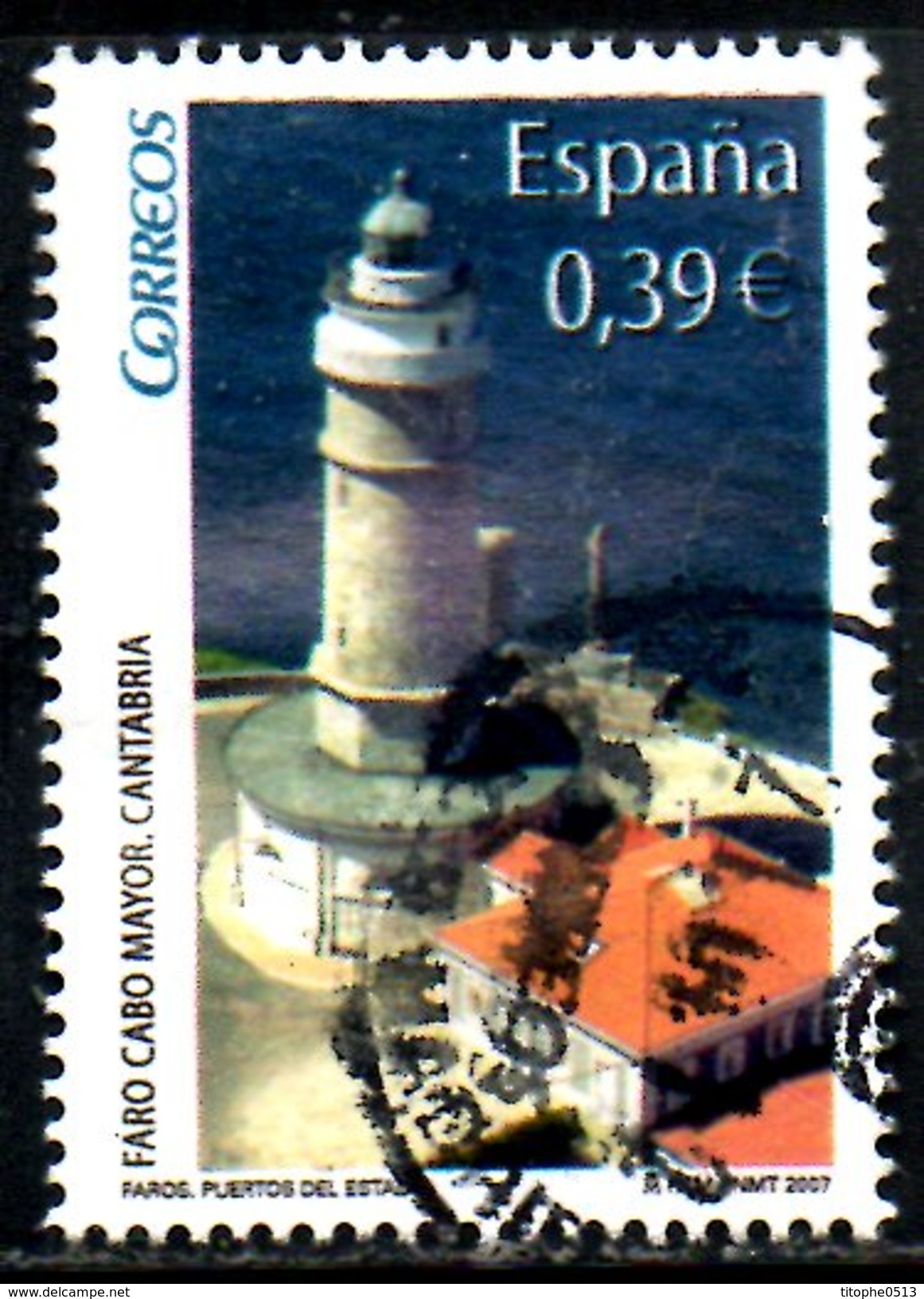 ESPAGNE. N°3953-4 Oblitérés De 2007. Phares. - Lighthouses