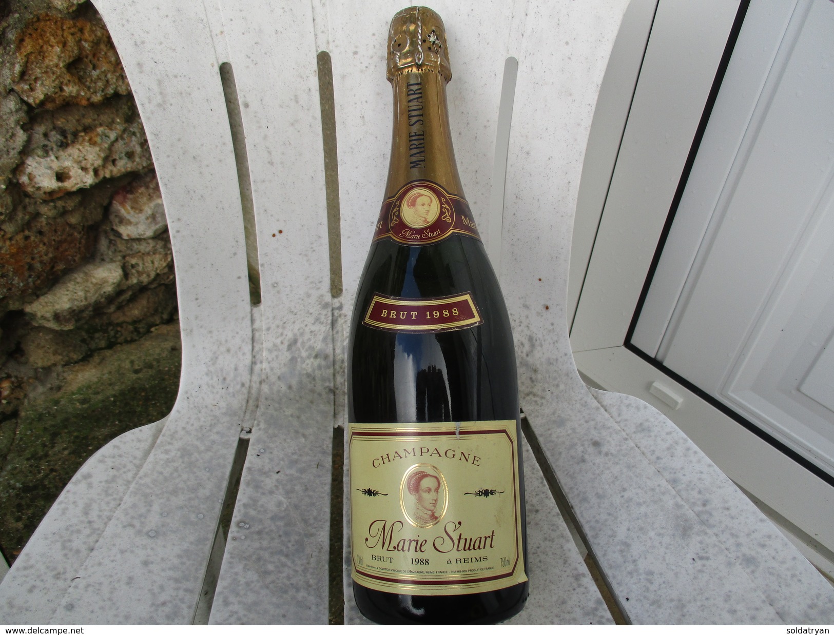 MARIE STUART Vintage 1988 Brut 0,75L REIMS Champagne Bouteille - Champagne & Mousseux