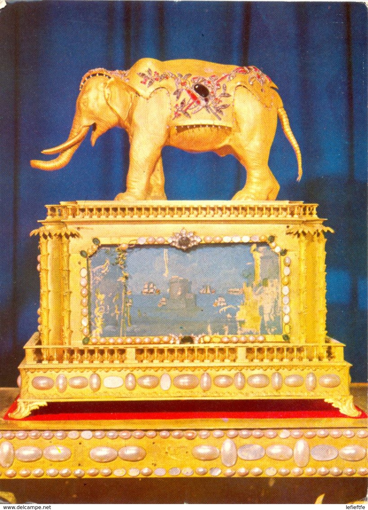 Turquie - Istanbul - Music Box In The Shape Of Elephant Set With Jewels 18th Century - Hamidiye Nº 165 - - Turchia