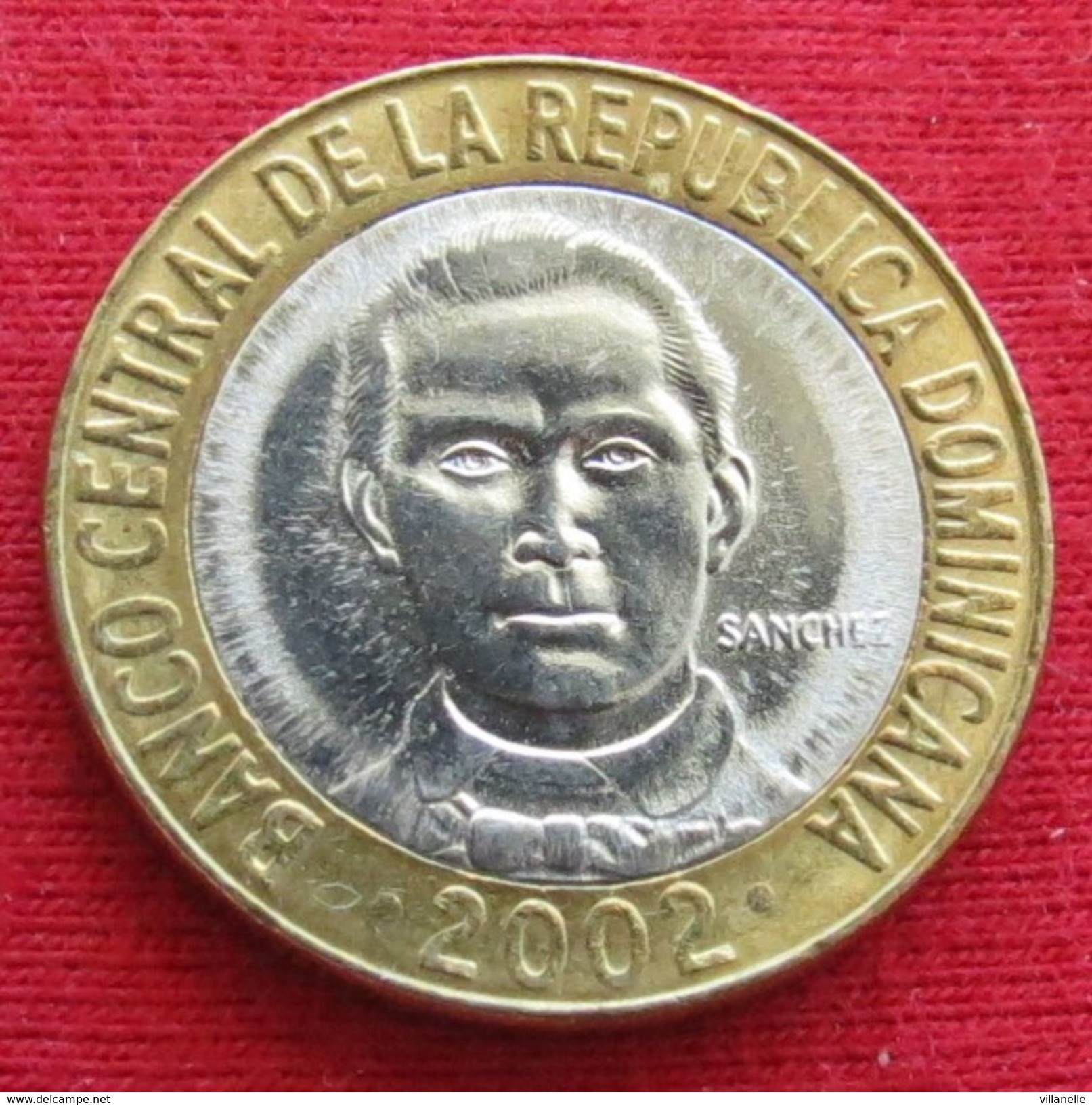 Dominicana 5 Pesos 2002 KM# 89 Dominican Republic - Dominicaine