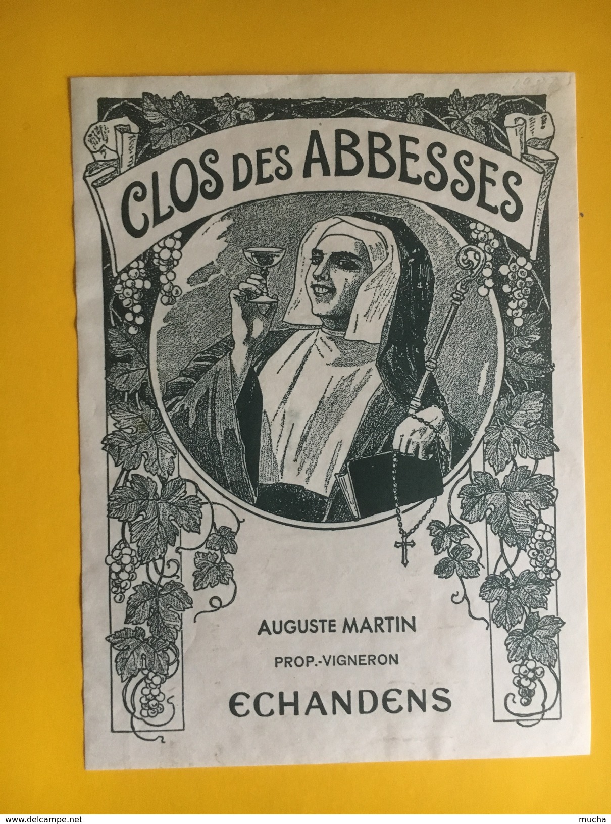 5729 -  Clos Des Abbesses Auguste Martin Echandens Suisse - Sonstige & Ohne Zuordnung