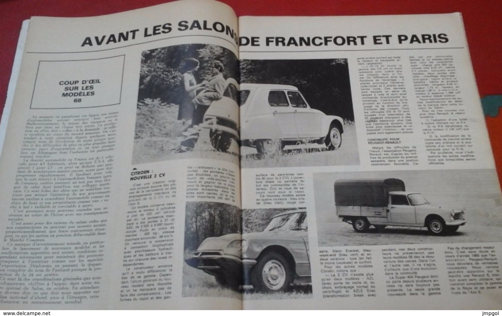 L'Action Automobile Et Touristique N° 84 Sept 1967 Spécial Sports, Nouveautés 1968 Dyane, Simca 1100, Tracteurs MTZ 50 - Auto/Motor