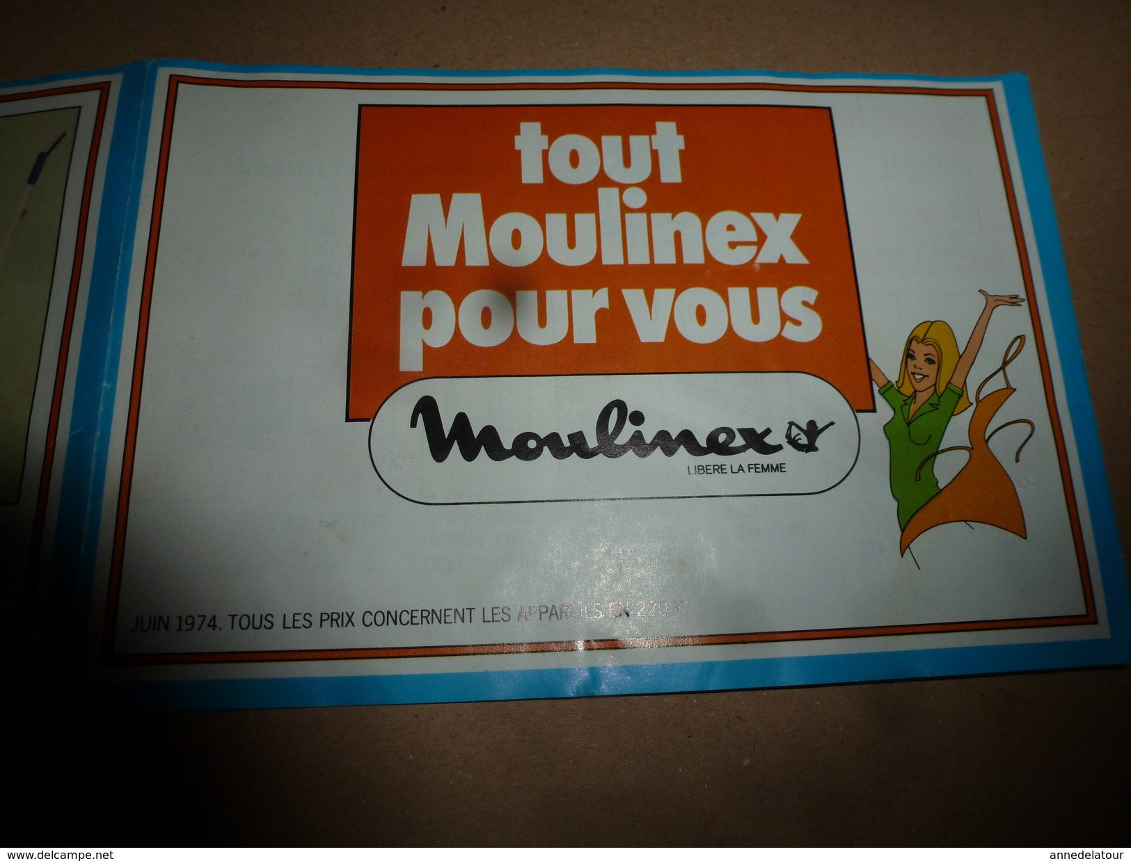 1974  TOUT  MOULINEX pour vous