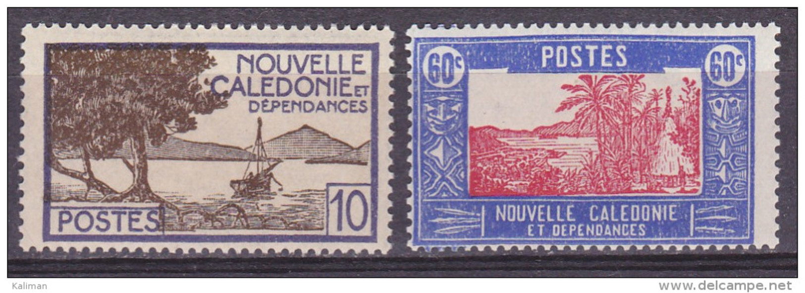 Nouvelle Calédonie - Yvert N° 244 Et 245 Luxes (MNH) - Cote Xx Eur - Prix De Départ 1 Eur - Neufs