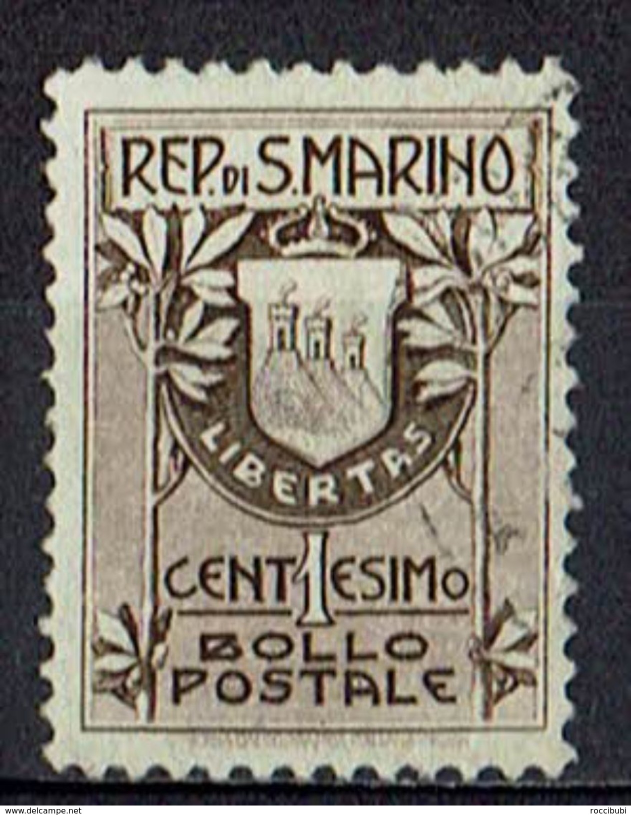 San Marino 1907 // Michel 47 O (11.338) - Oblitérés