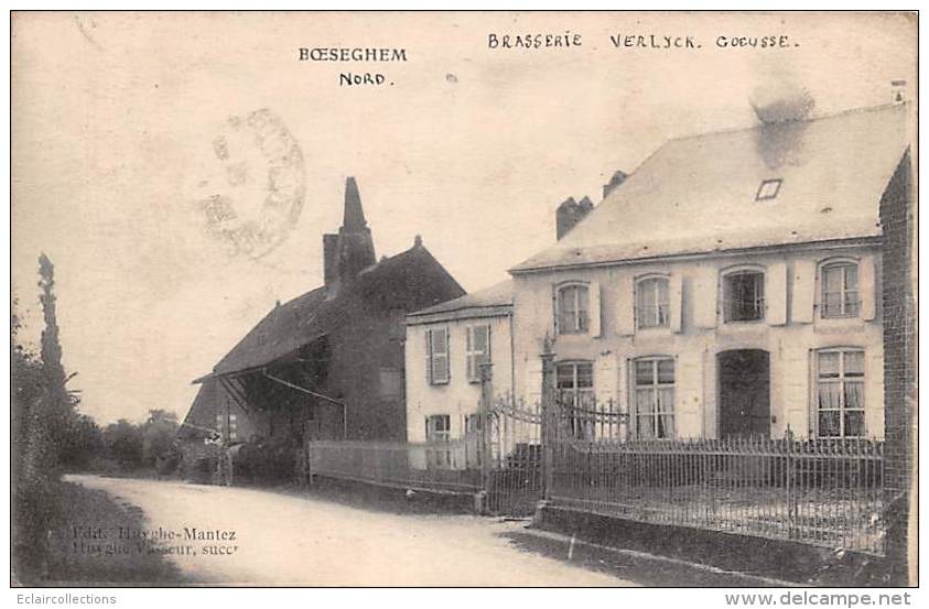 Boeseghem      59       Brasserie  Verlyck-Geusse      (voir Scan) - Other & Unclassified