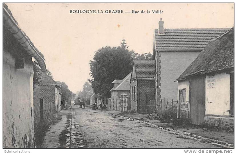 Boulogne La Grasse         59         Rue De La Vallée       (voir Scan) - Sonstige & Ohne Zuordnung