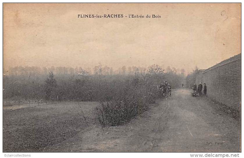 Flines Lez Raches      59         Entrée Du Bois        (voir Scan) - Other & Unclassified