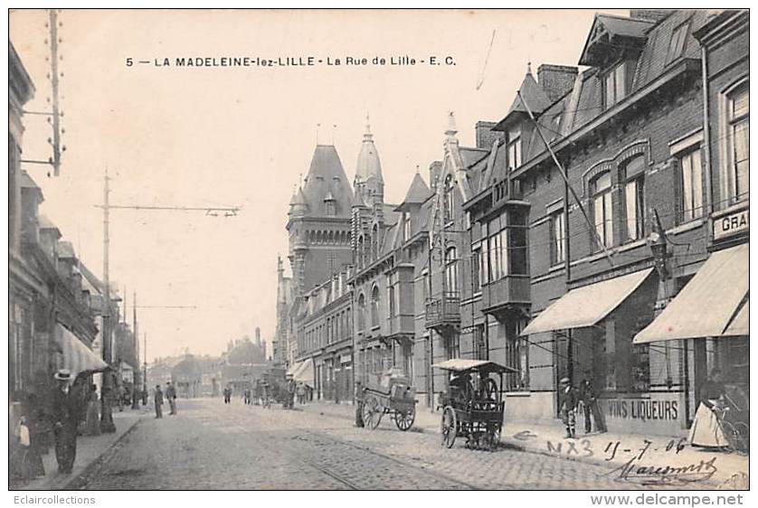 La Madeleine Lez Lille       59         Rue De Lille.  Rémouleur     ( Voir Scan) - Autres & Non Classés