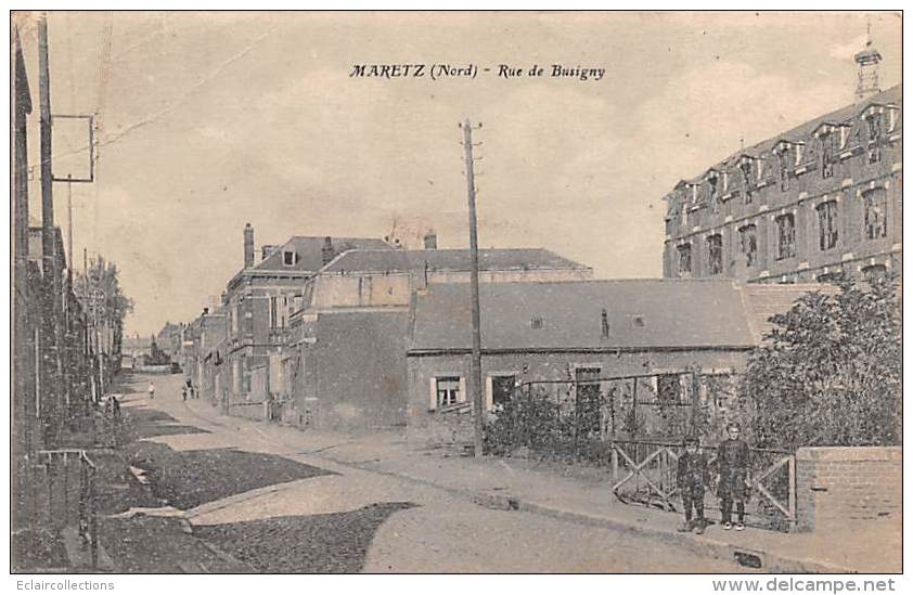 Maretz       59         Rue De Busigny       ( Voir Scan) - Andere & Zonder Classificatie