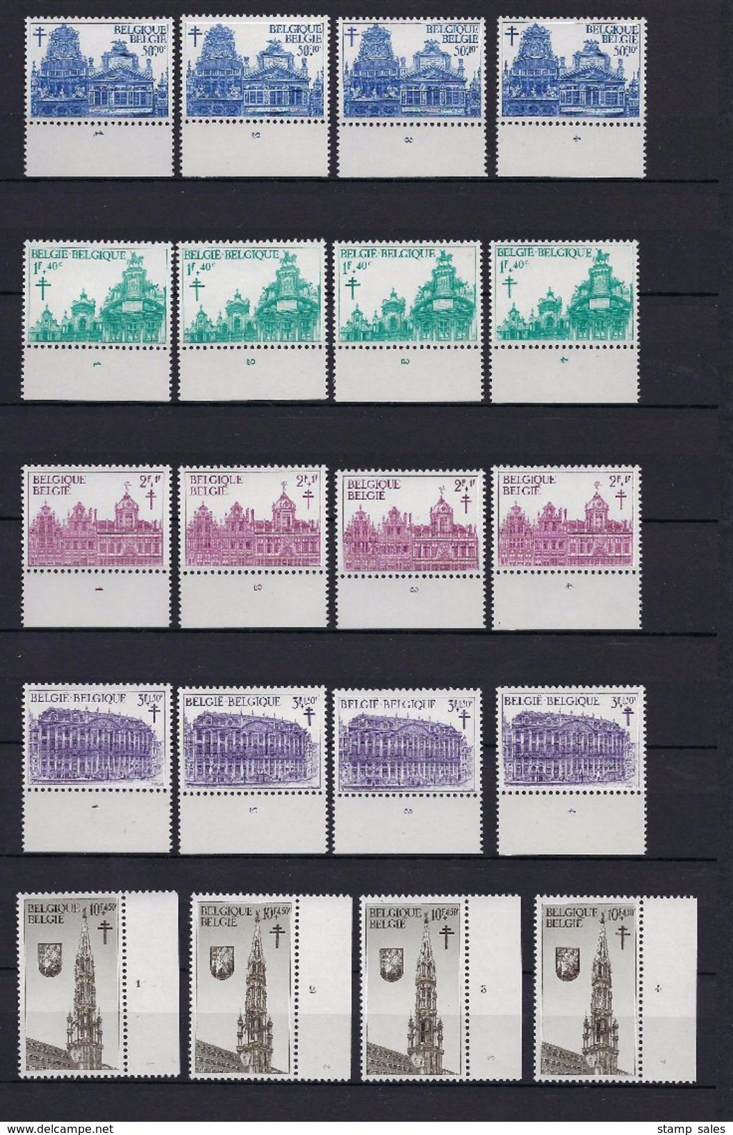 N°1354/1358 (pltn°set) MNH ** POSTFRIS ZONDER SCHARNIER SUPERBE - 1961-1970