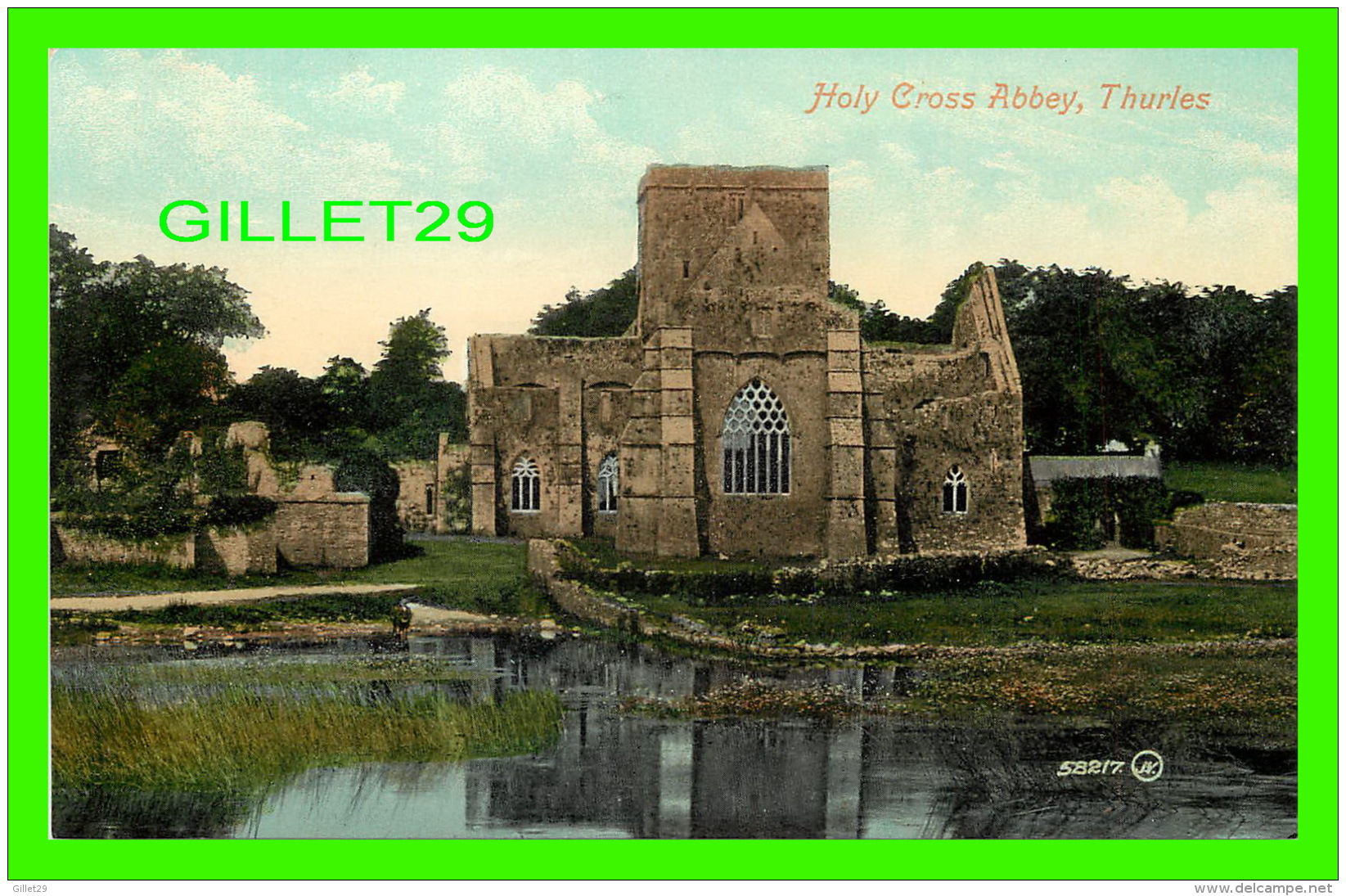 THURLES, IRLANDE - HOLY CROSS ABBEY - VALENTINE - J.V. - - Tipperary