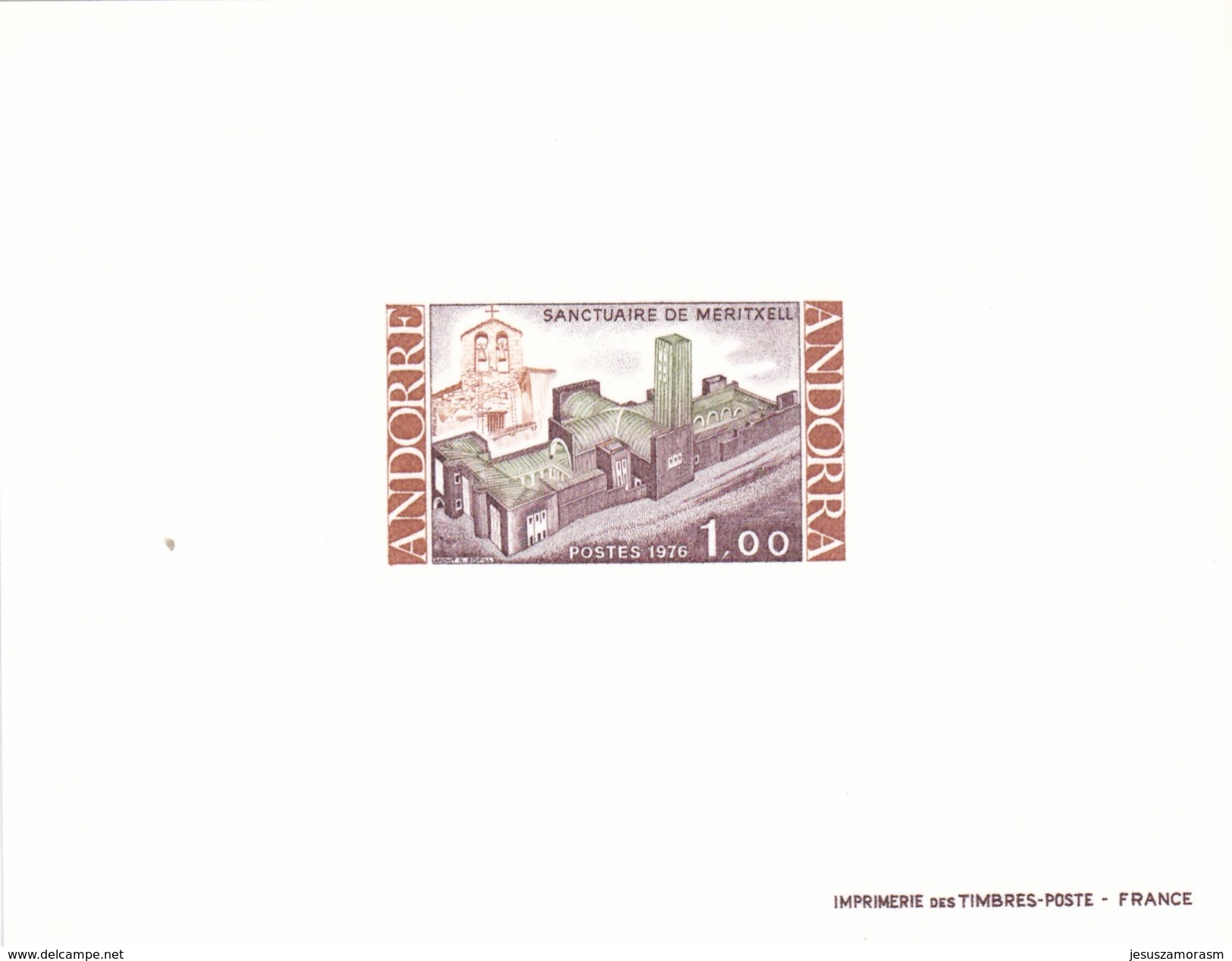 Andorra Francesa Nº 257 En Prueba - Unused Stamps