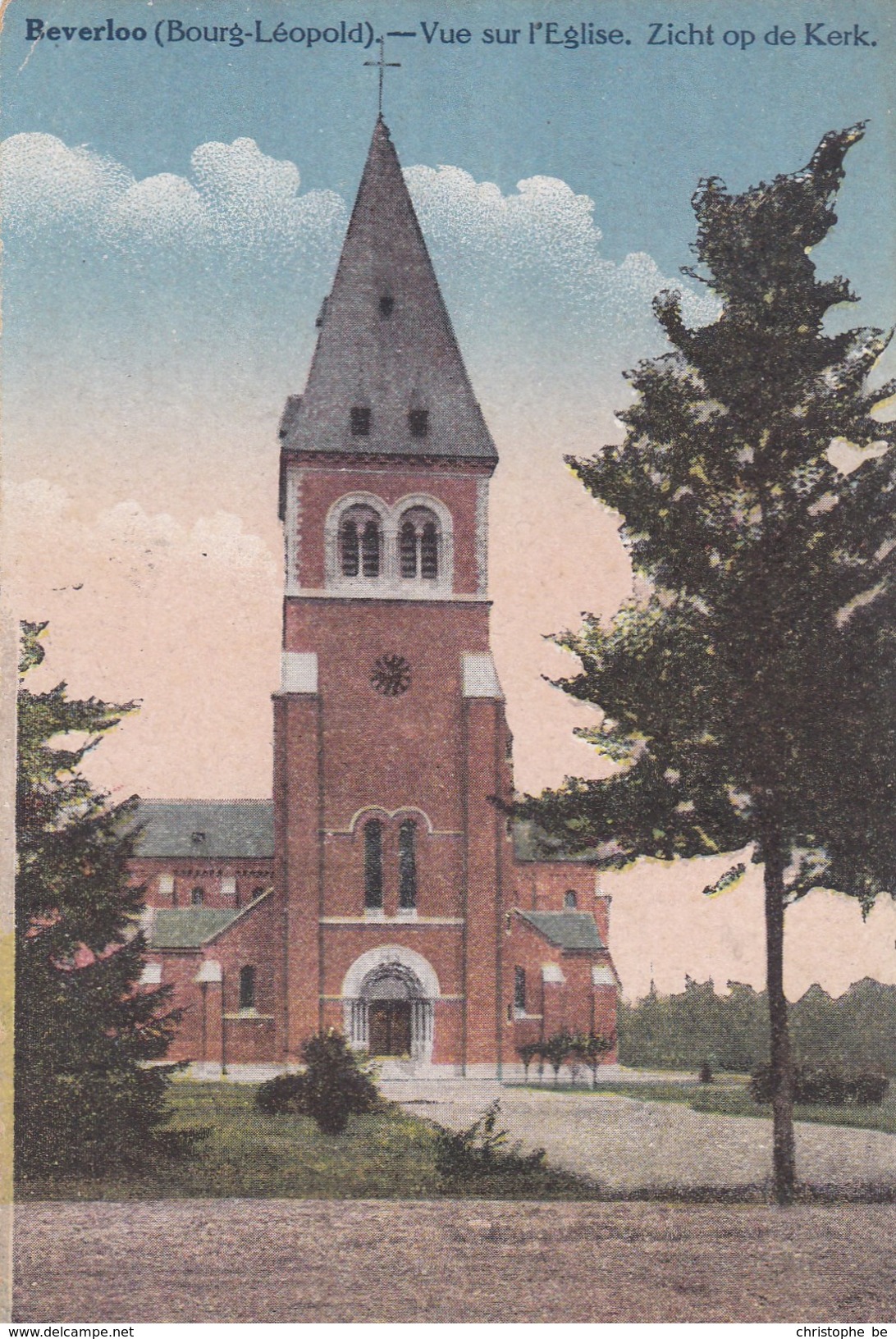 Beverlo, Beverloo, Bourg Léopold, Zicht Op De Kerk (pk40047) - Leopoldsburg