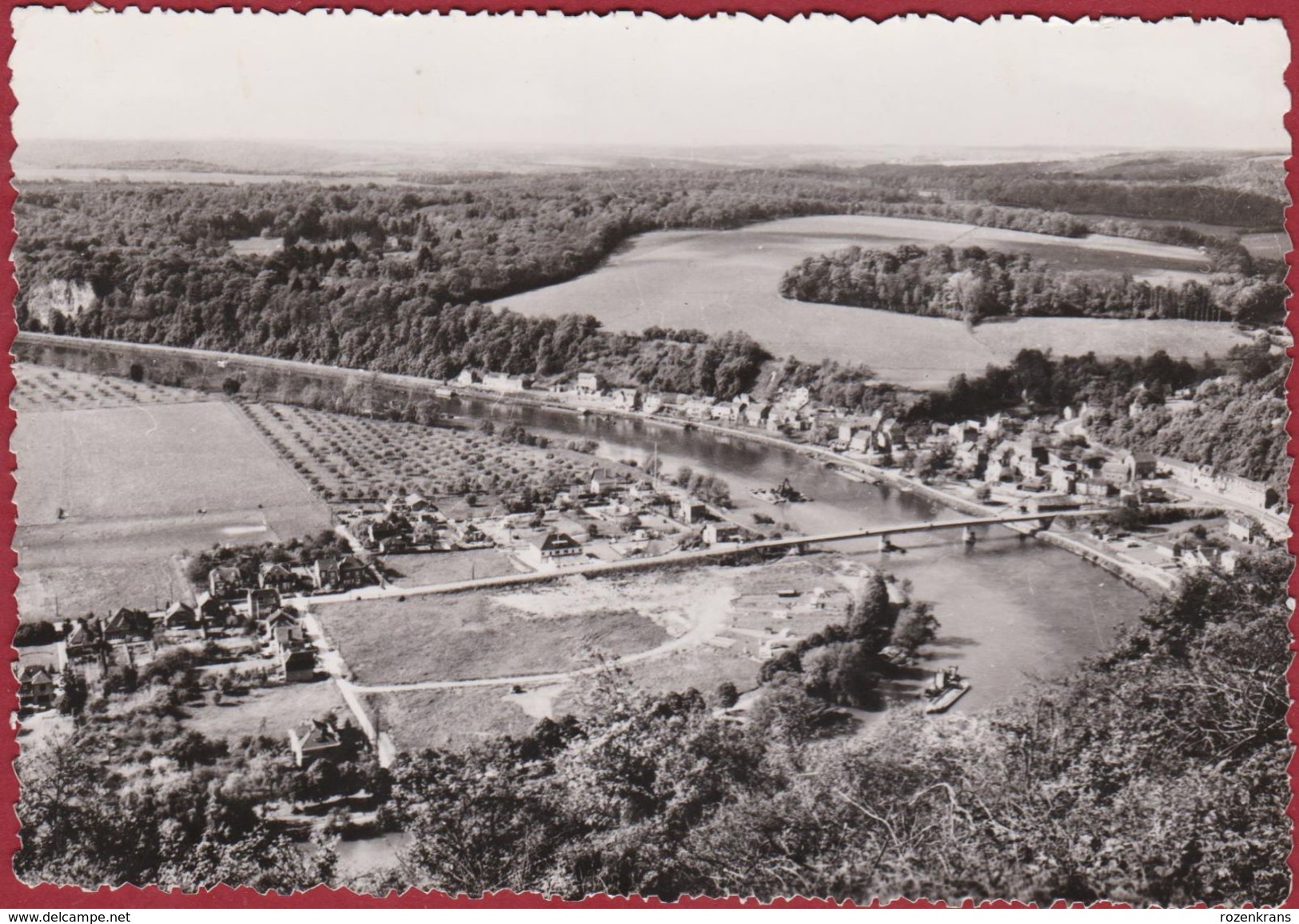 Grote Kaart Grand Format Riviere Pont De Rouillon Annevoie-Rouillon Anhée (Province De Namur) - Anhée