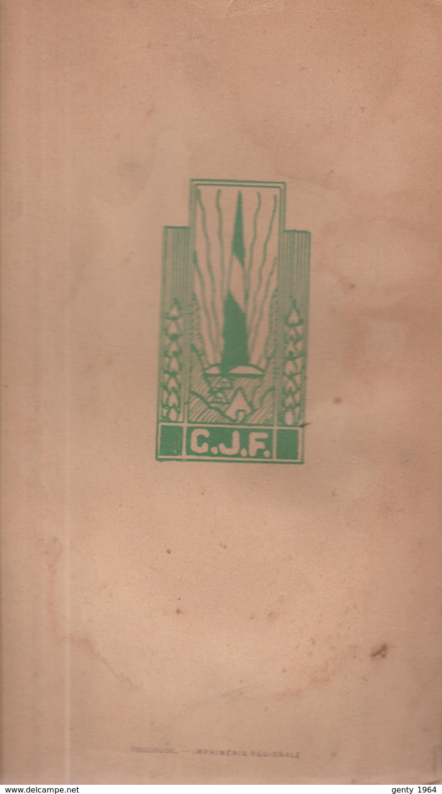 Livre : Un An De Commandement Des Chantiers De La Jeunesse  Joseph De LA PORTE DU THEIL 1941 - Francés