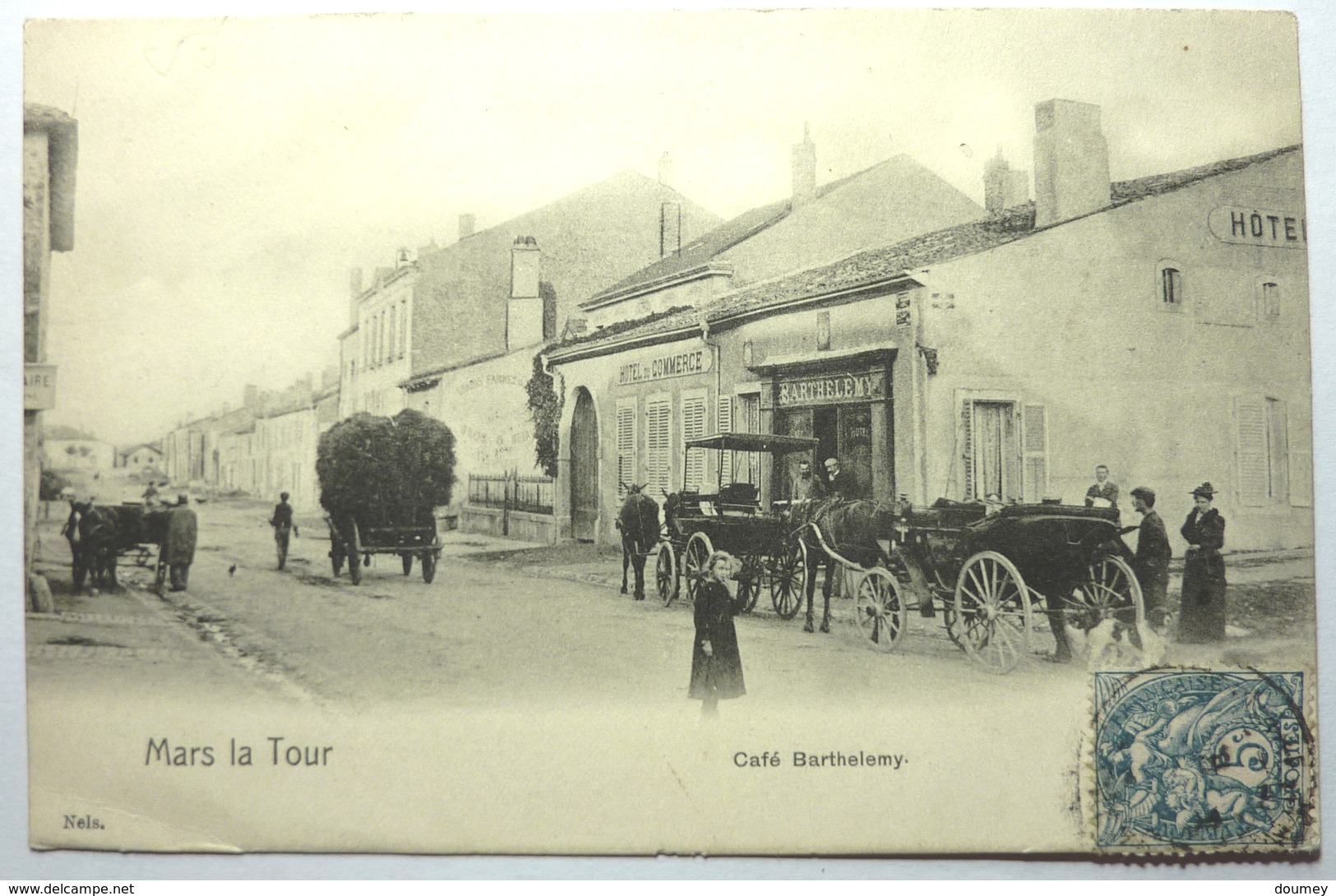 CAFÉ BARTHELEMY - MARS LA TOUR - Autres & Non Classés