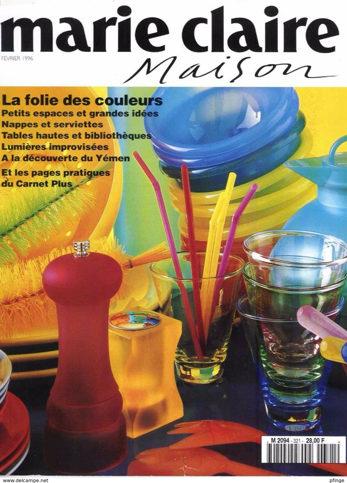 Marie-Claire Maison N°321, Février 1996 - Casa & Decorazione