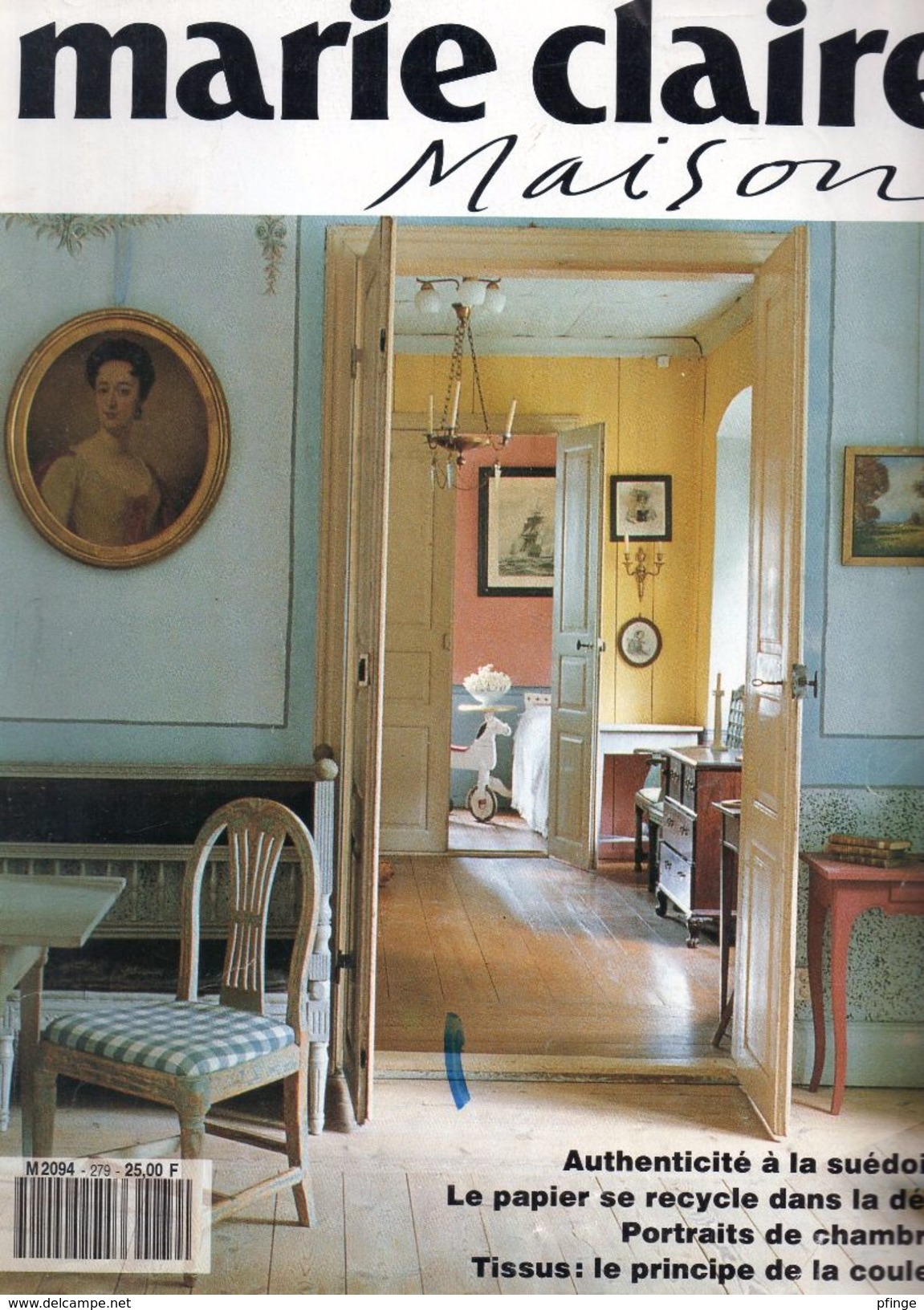 Marie-Claire Maison N°279, Novembre 1991 - House & Decoration