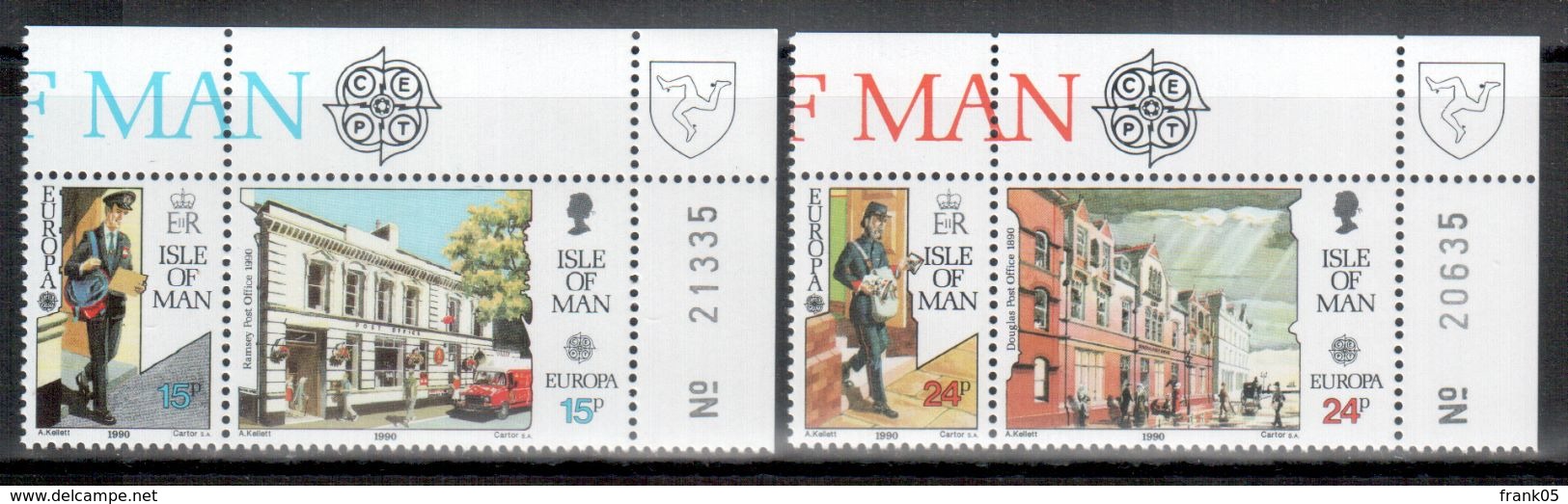 Insel Man / Isle Of Man / Ile De Man 1990 Satz/set EUROPA ** - 1990