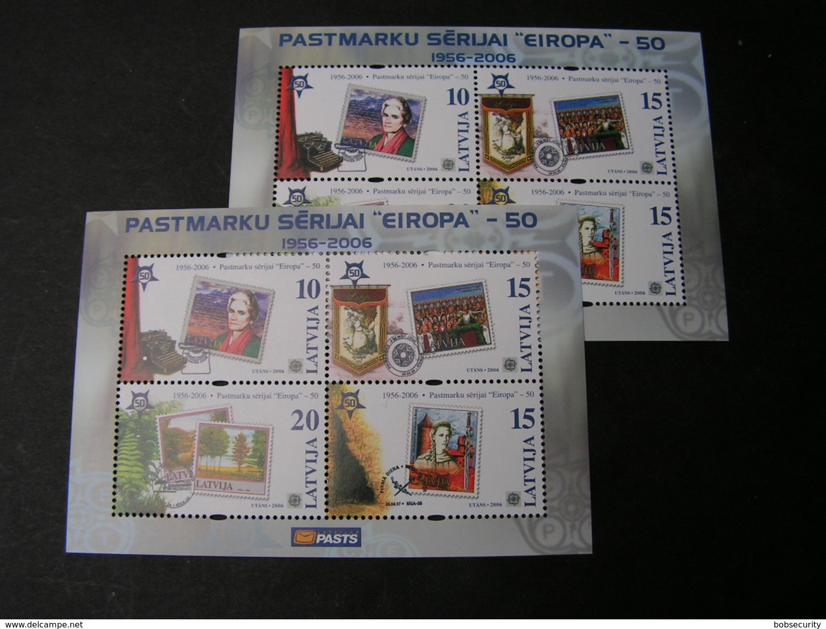 Latvija 2 X Europa 2006  **  Weit Unter  Postpreis - 2006