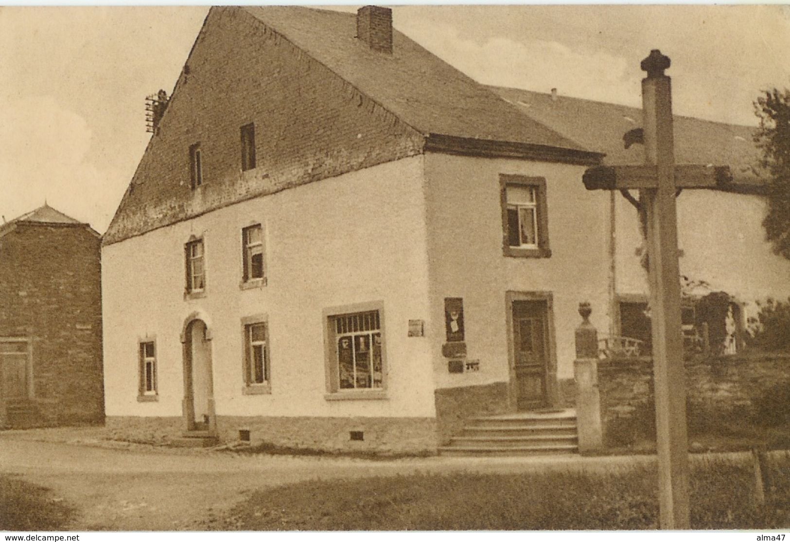 Villance - Hôtel Du Vieux Jambon D'ArdenneJ. Bodson - Hubert - Circulé Vers 1040 - Photo Duchêne, Libin -SUPER !! - Libin