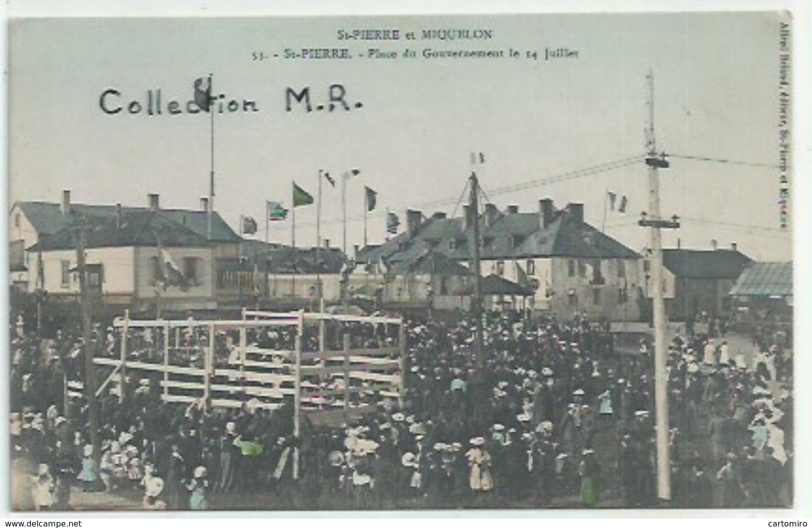 Saint Pierre Et Miquelon - Place Du Gouvernement Le 14 Juillet - Saint-Pierre-et-Miquelon