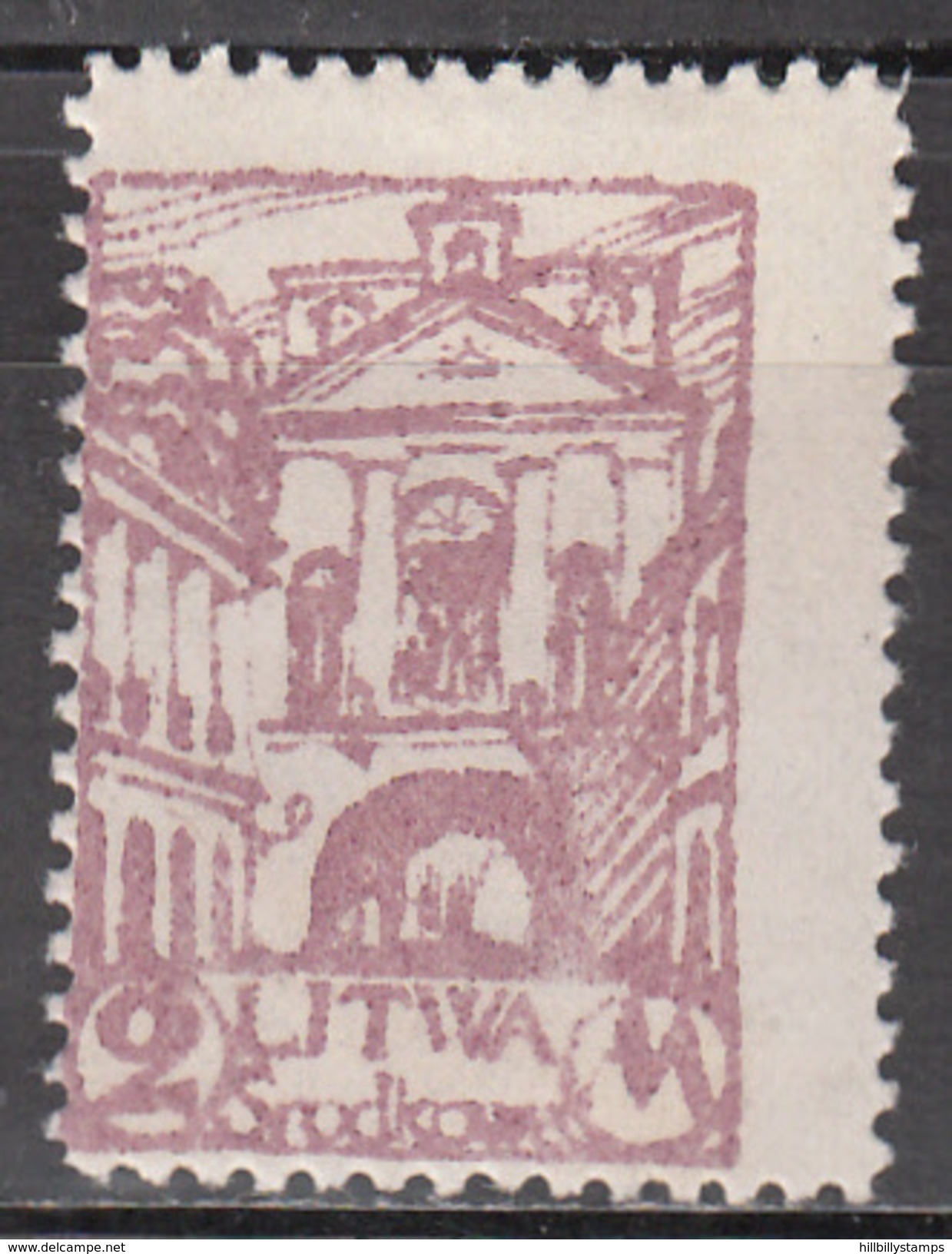 CENTRAL LITHUANIA    SCOTT NO. 25    MINT HINGED    YEAR  1920 - Otros & Sin Clasificación