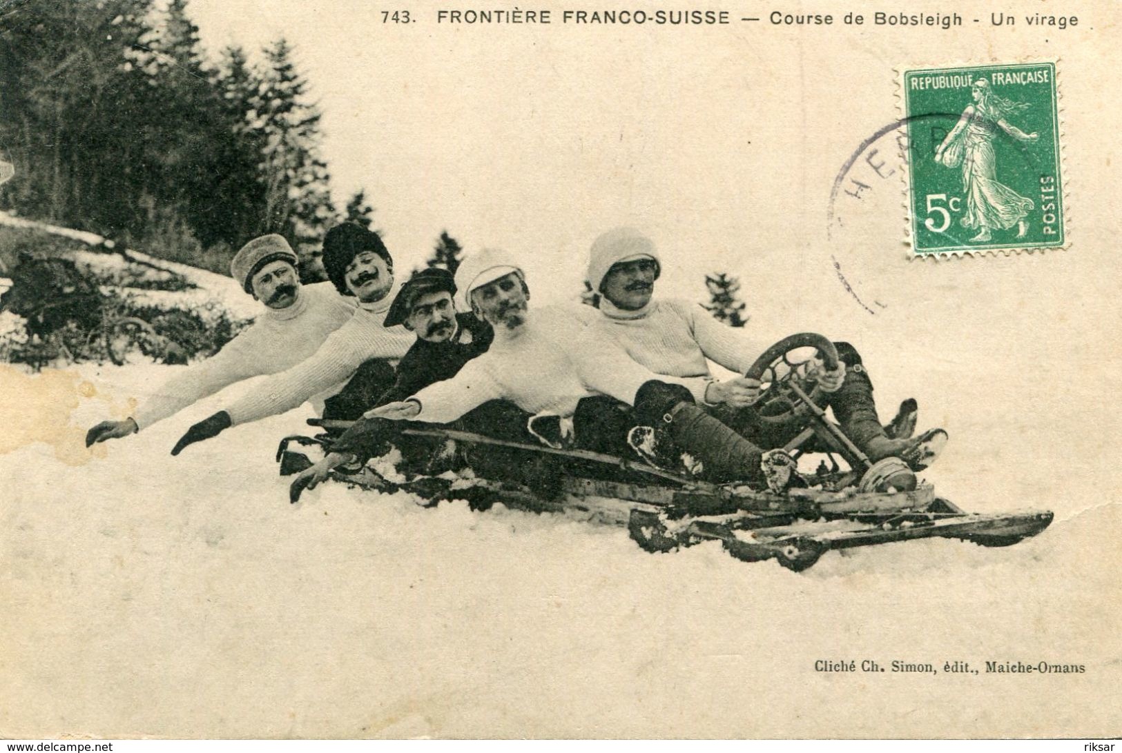 BOBSLEIGH(DOUBS) - Sports D'hiver