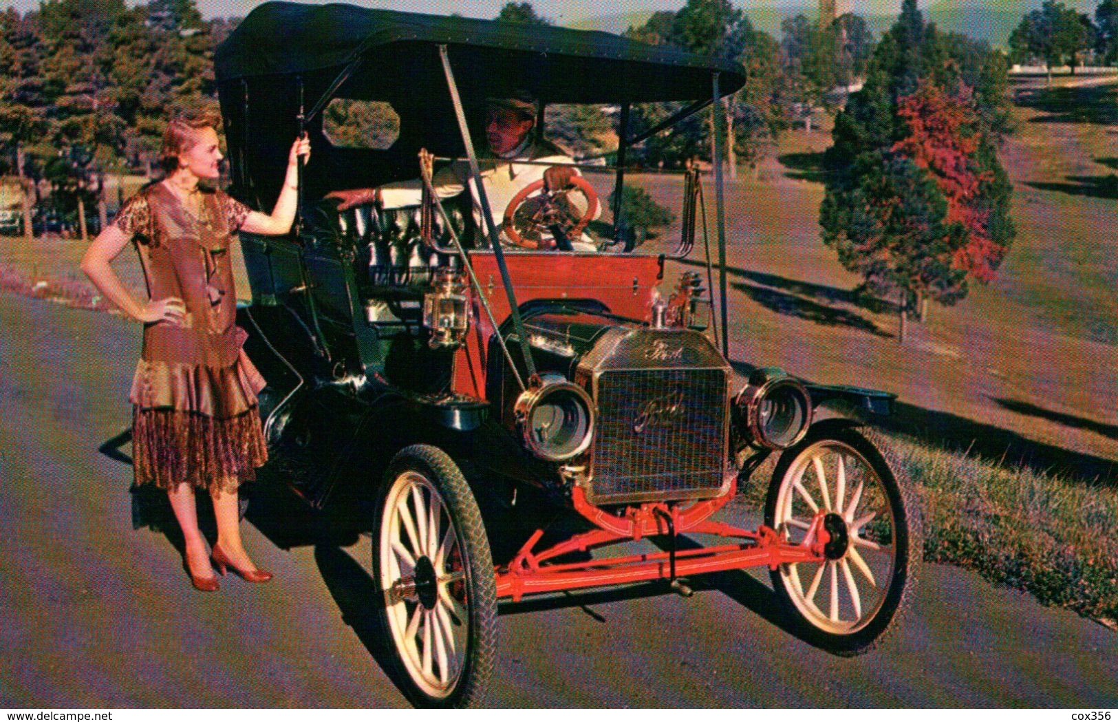 CPSM  AUTOMOBILES FORD 1910 - Taxis & Cabs